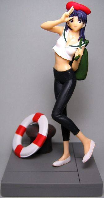 葛城美里 Neon Genesis Evangelion Collection Figure 'Sea Side'