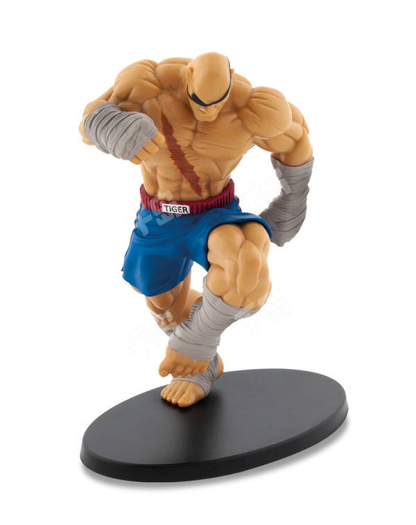 Street Fighter Miniature Figures (4) 沙加特