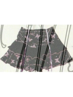  h. jelly & Honey Butterfly Mini Skirt 