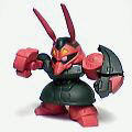 SD Gundam full color NRX-055 猎犬 玫瑰红配色 SD Gundam full color #07