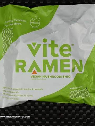 Vegan Mushroom Shio Instant Noodle Soup