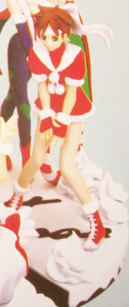 Capcom Character Christmas Santa Girl Figure 春日野樱 