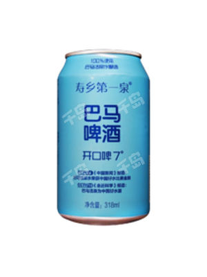 巴马啤酒 开口啤7°P 淡色拉格 (罐)