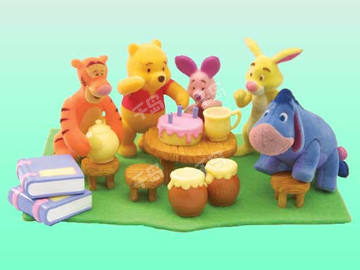 Winnie the Pooh Mokomoko Figure Collection 瑞比