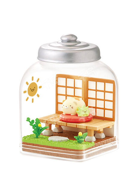 Honobono Sumikko Biyori Everyday Terrarium 猫 ざっそう 