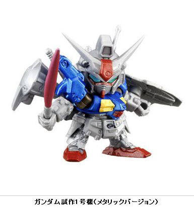 Gashapon Senshi NEXT RX-78GP01-Fb 高达试做1号机全方位推进型“玉兰” Metallic