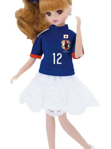 リカちゃん Japanese National Soccer Team Model 2014