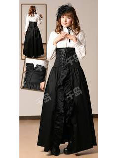 Long Corset Skirt (P132)