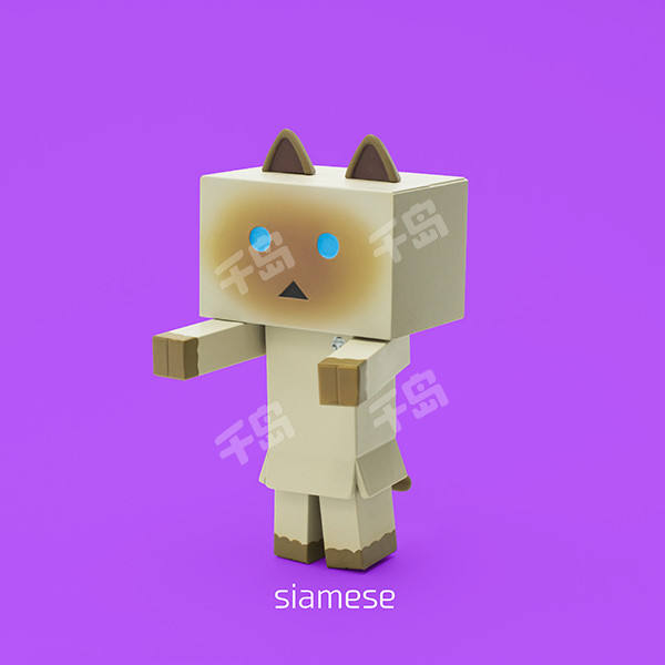 Nyanboard Figure Collection 2 阿楞 Siamese