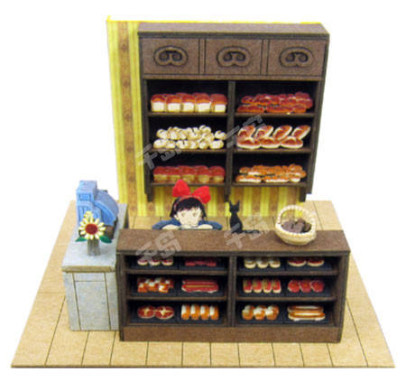 Miniatuart Kit Studio Ghibli Mini 吉吉 琪琪 