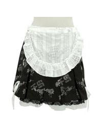 FRILL Pleated Mini Skirt