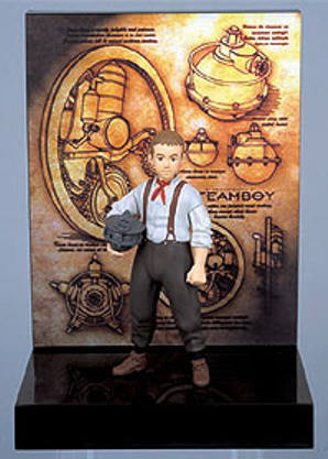 Steamboy Toru-toru Panel figure 詹姆斯·雷·史提姆 