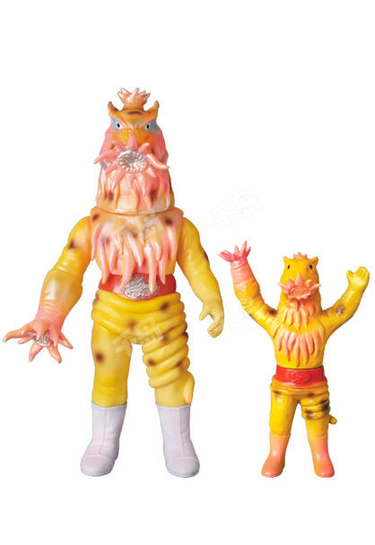 Toei Retro Sofubi Collection 海葵豹 Minisofubi