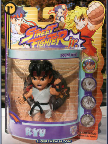 Street Fighter Jr. Action Figures 隆 