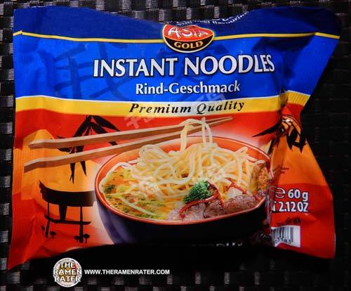 Instant Noodles With Beef Flavouring