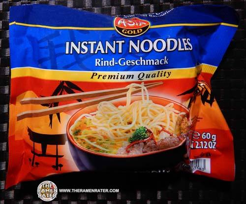 Instant Noodles With Beef Flavouring