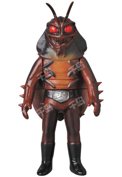 Toei Retro Sofubi Collection 蟑螂男 Middle Size ver.