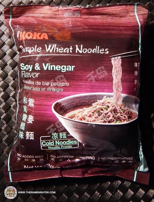 Purple Wheat Noodles Soy & Vinegar Flavor