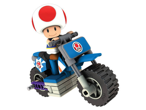 K'NEX Mario Kart Building Set 奇诺比奥 Toad Bike