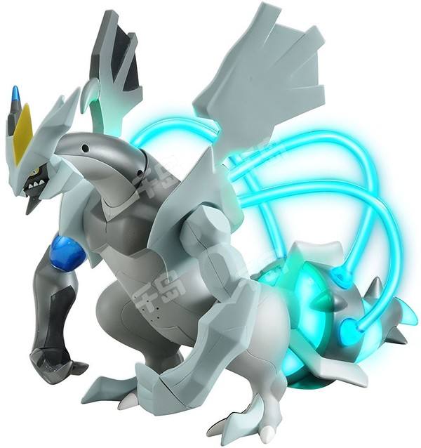 Light-Up Figure Pokémon Action Figure Sound Figure 黑色酋雷姆 Overdrive