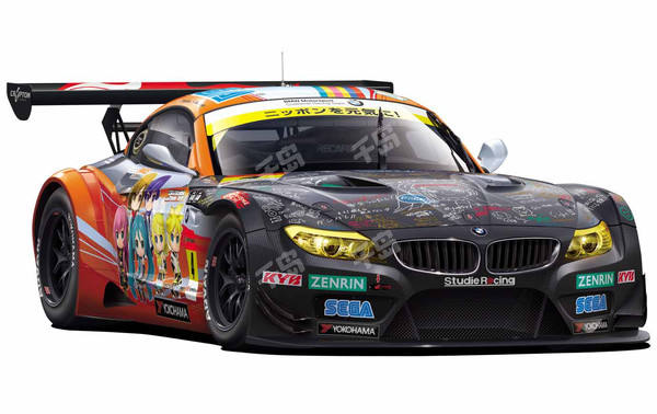 Itasha 初音未来 BMW Z4 GT3 - Round 2 (Fuji)