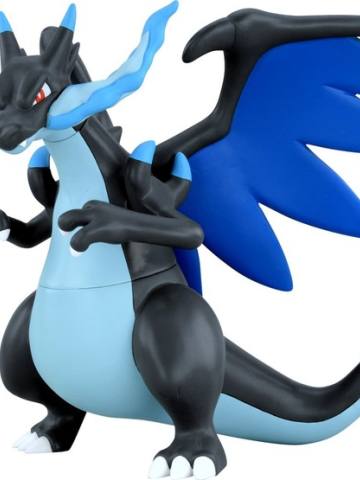 Mega Shinka Figure Pokémon Mega Ring System Sound Figure 喷火龙 Mega Lizardon X