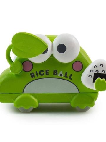 Hello Sanrio Micro Vehicle 浮叶上的Keroppi