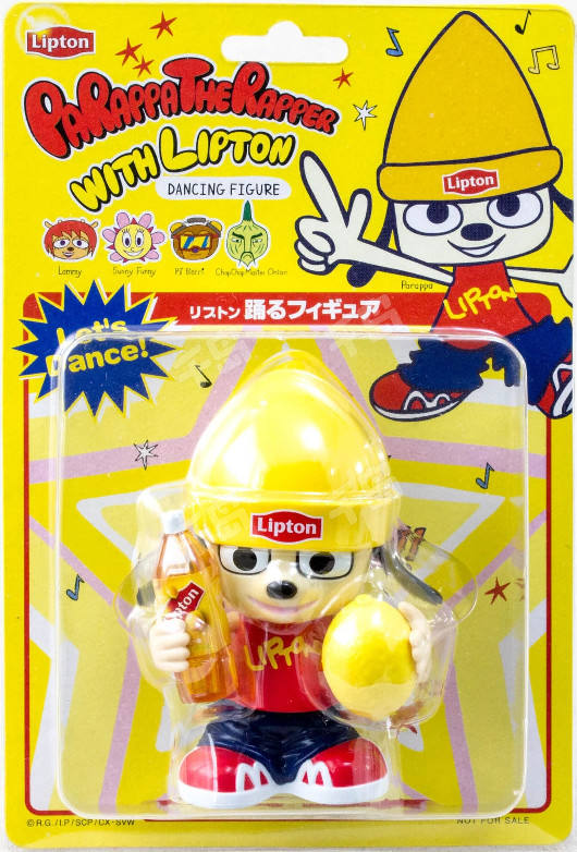 Dancing Figure Parappa The Rapper With Lipton Parappa