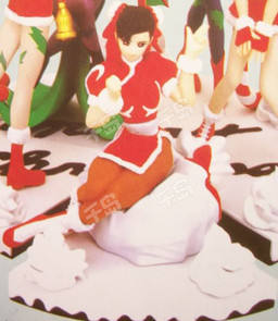 Capcom Character Christmas Santa Girl Figure 春丽 