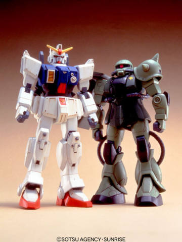 HG08 MS-06J 陆战型扎古Ⅱ RX-79[G] 陆战型高达