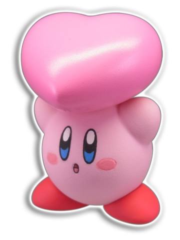 Hoshi no Kirby: Star Allies Manmaru Mascot 卡比 Throwing Friend Heart