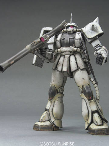 MG MS-06J 陆战型扎古Ⅱ 白色食人魔