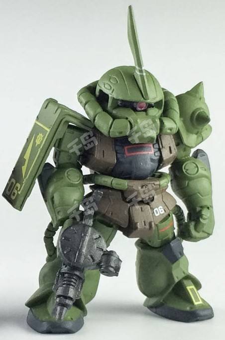 FW Gundam Converge MS-06S 指挥官用型扎古Ⅱ Real Type Color