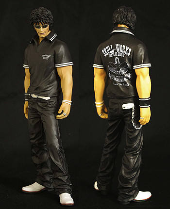 Strongest Bloodline, Top of Suzuran 花木九里虎 Polo Shirt ver. (Black)