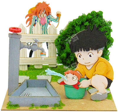 Miniatuart Kit Studio Ghibli Mini 波妞 宗介 