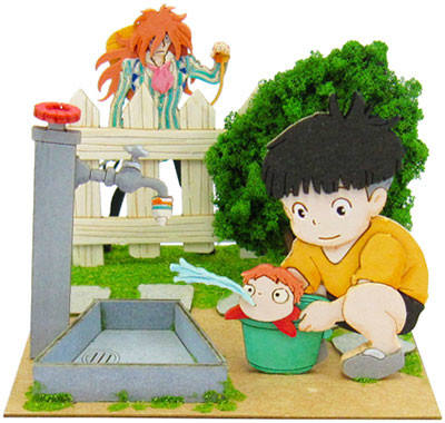 Miniatuart Kit Studio Ghibli Mini 波妞 宗介 