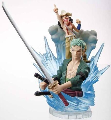 Assembled Vignette One Piece - For the New World 罗罗诺亚·索隆 乌索普 