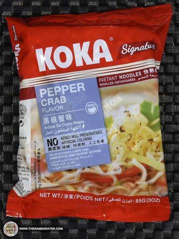 Signature Pepper Crab Flavor Instant Noodles