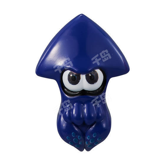 Splatoon 2 Squid Curling Mascot 墨灵 Bright Blue