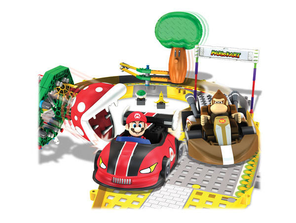 K'NEX Mario Kart Building Set 森喜刚 玛丽奥 食人花 Mario and Donkey Kong Circuit Start Line