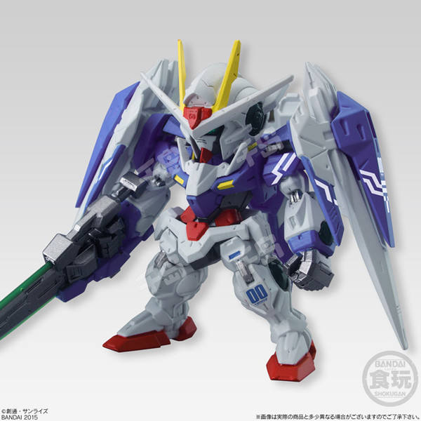 FW Gundam Converge:Core (001) GN-0000+GNR-010 00强化模组