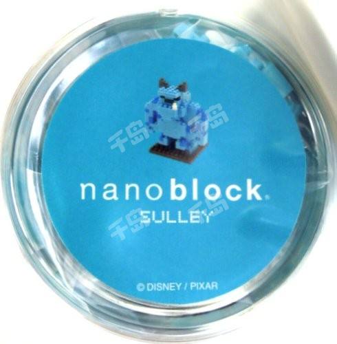 Nanoblock 毛怪/James P. Sullivan