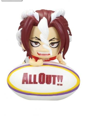 All Out!! Kutsurugi Mascot 赤山濯也