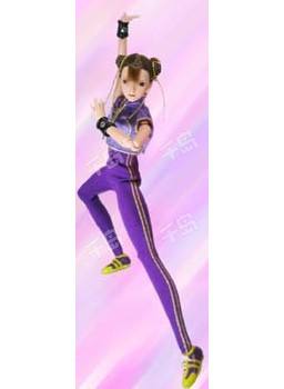 春丽 Capcom Action Doll Collection - Purple ver.