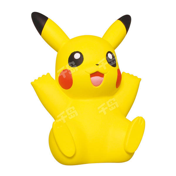 Pokemon Funifuni Sofubi Mascot 4 皮卡丘