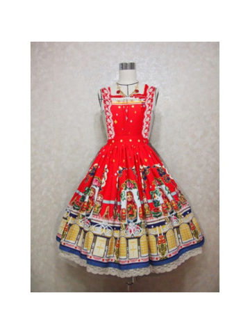  Matryoshka Nesting Doll Apron Skirt 