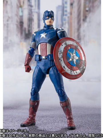 SHF 美国队长 《AVENGERS ASSEMBLE》 EDITION