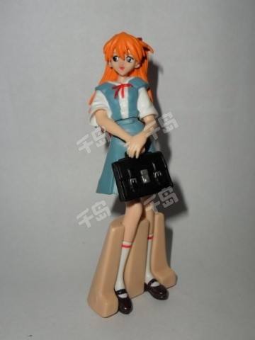 HGIF Evangelion File 04 - Sadamoto Yoshiyuki Collection 惣流·明日香·兰格雷 School bag ver.