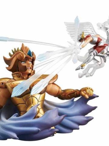 Saint Seiya Diorama Box Collection 狮子座艾奥里亚 天马座星矢 