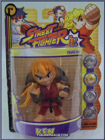 Street Fighter Jr. Action Figures 肯·马斯特斯 